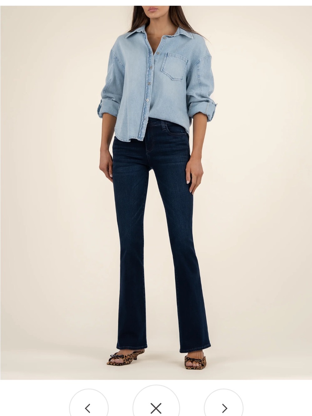 Kut from the Kloth Mid Rise Natalie Jeans